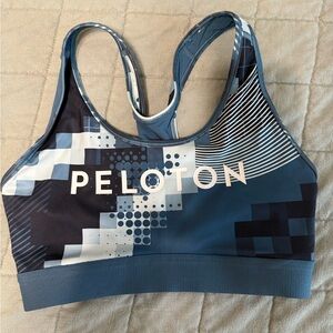 Peloton Blue Sports Bra